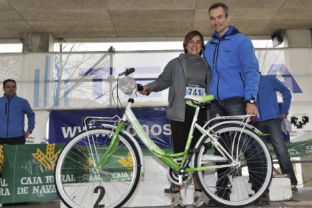 Premiada con una bici